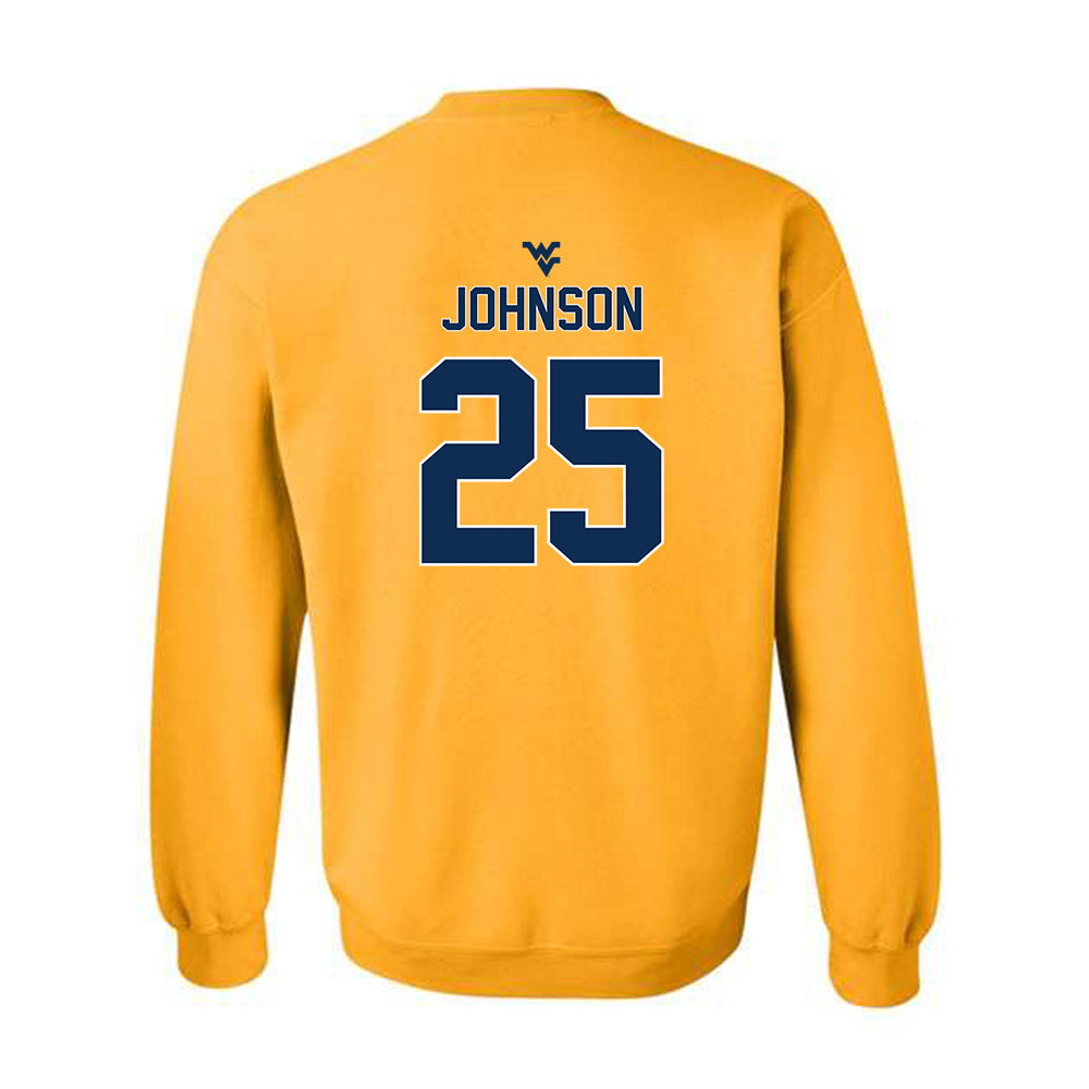 West Virginia - NCAA Women's Basketball : Loghan Johnson - Classic Shersey Crewneck Sweatshirt-1
