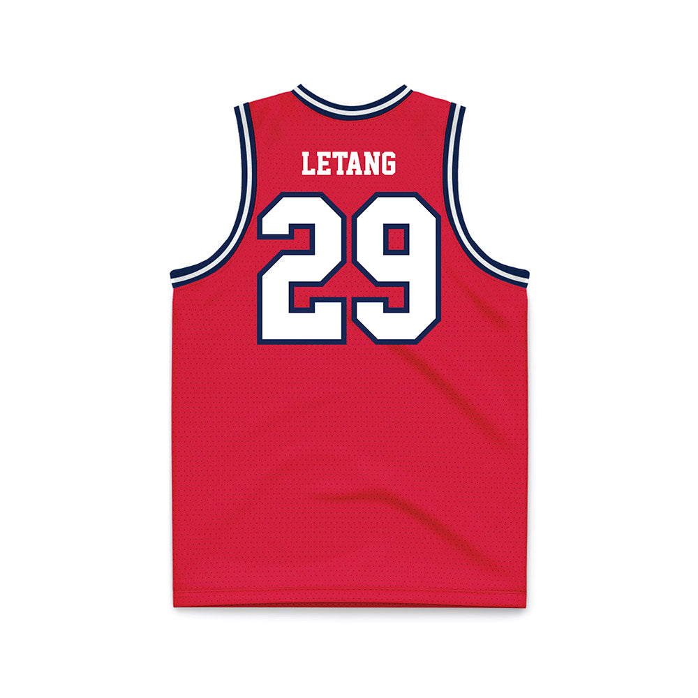 Dayton - NCAA Men's Basketball : Amael LEtang - Red Basketball Jersey-1
