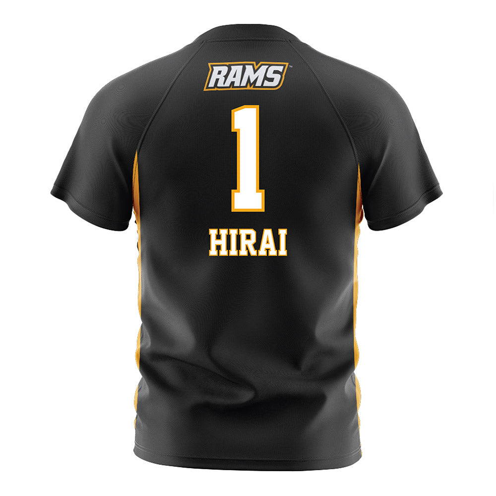 VCU - NCAA Men's Soccer : Ittetsu Hirai - Black Soccer Jersey-1