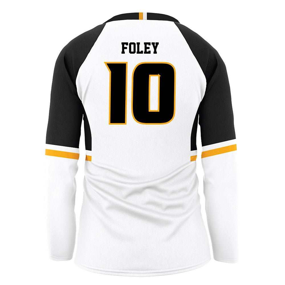 VCU - NCAA Women's Volleyball : Kayla Foley - White Volleyball Jersey-1