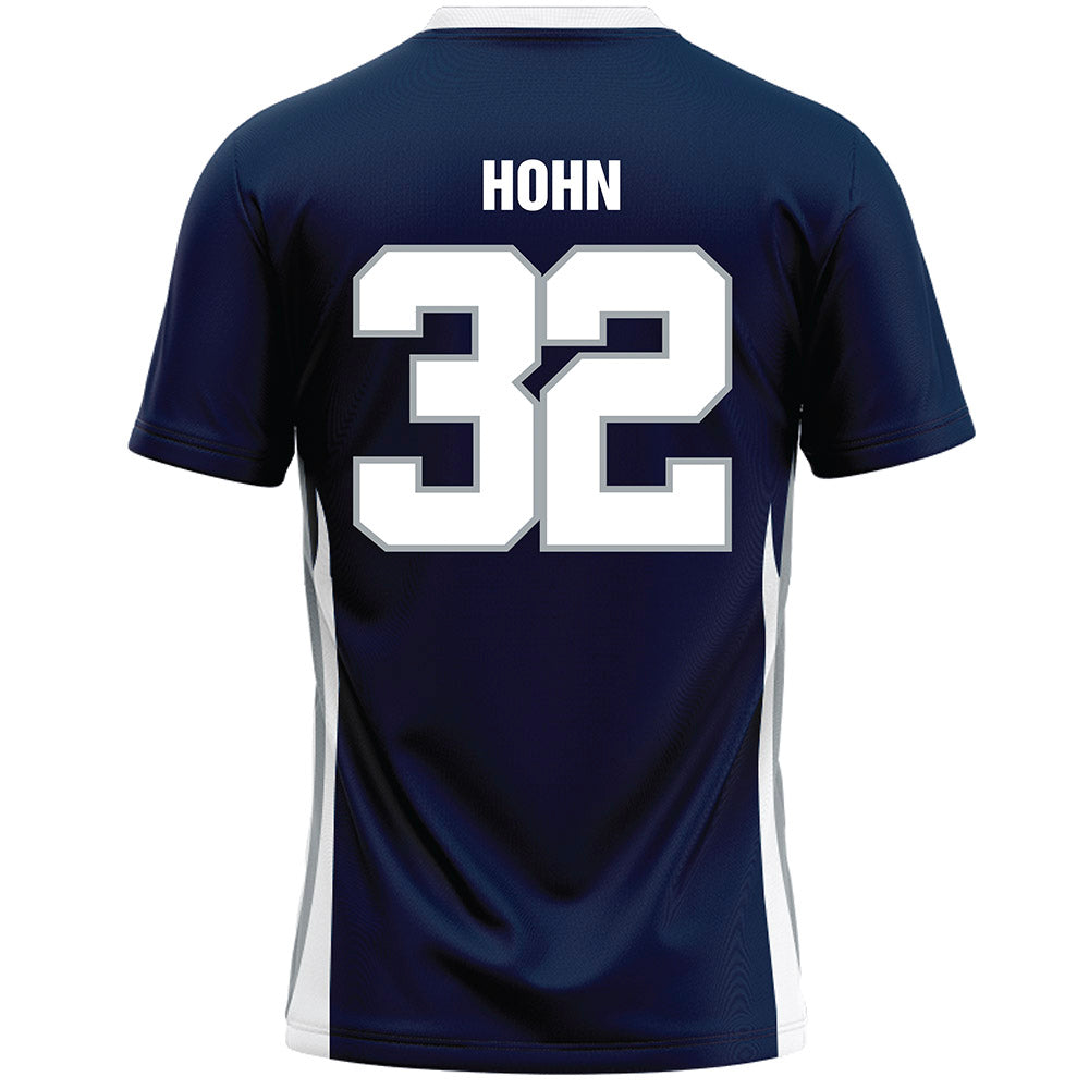 Monmouth - NCAA Men's Lacrosse : William Hohn - Blue Lacrosse Jersey