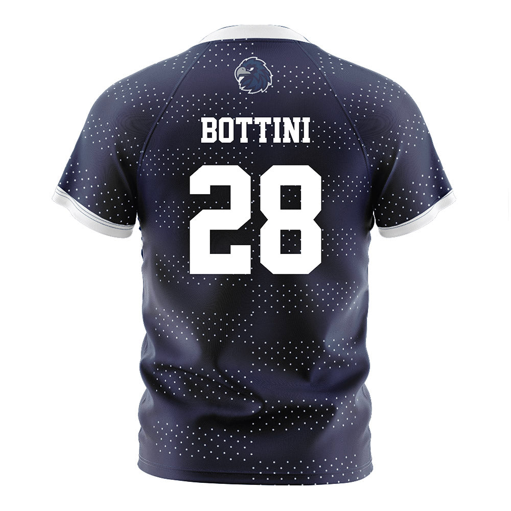 Monmouth - NCAA Men's Soccer : Jasen Bottini - Blue Soccer Jersey-1
