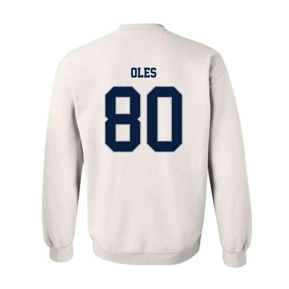 Monmouth - NCAA Men's Lacrosse : Lincoln Oles - Replica Shersey Crewneck Sweatshirt-1
