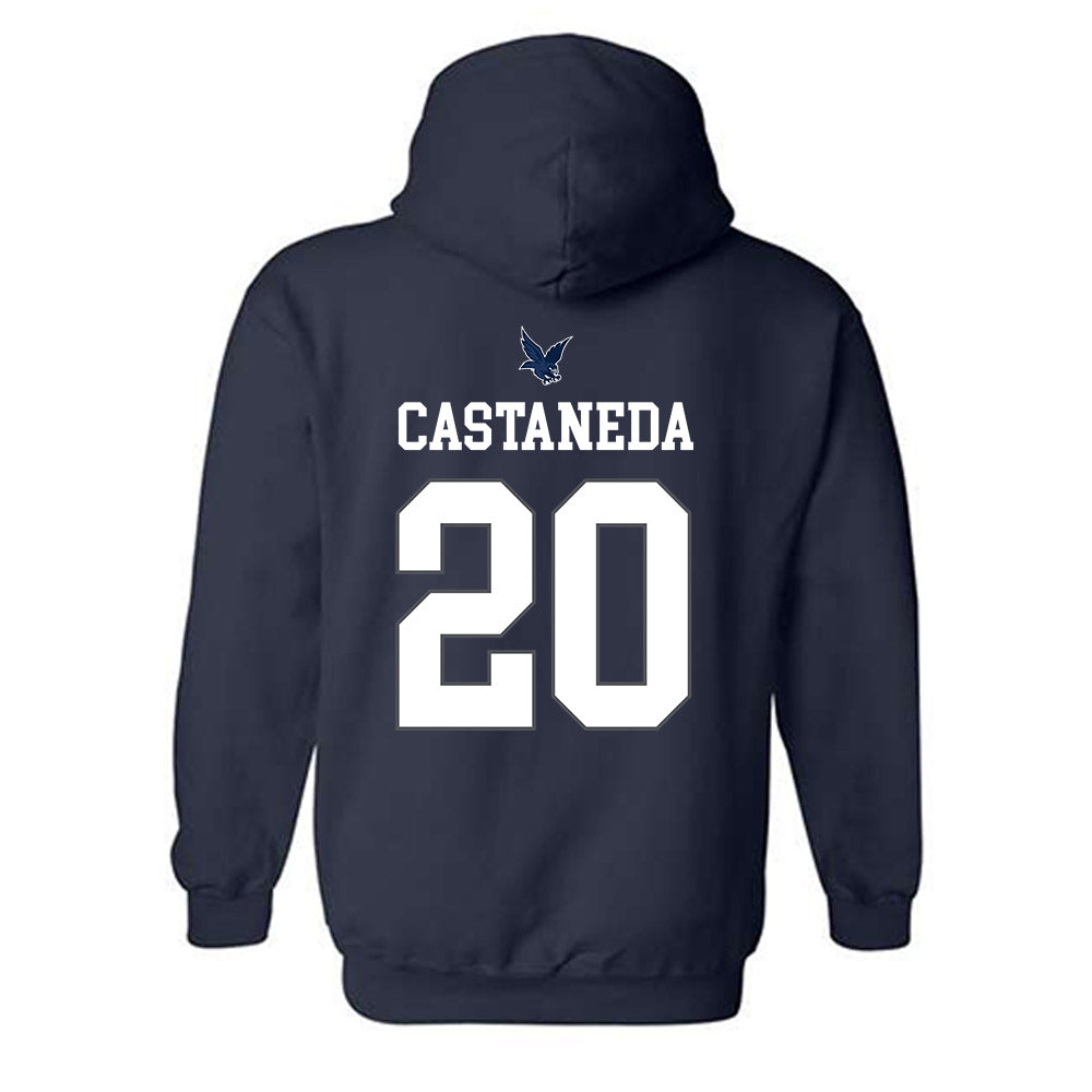 Monmouth - NCAA Softball : Alexis Castaneda - Replica Shersey Hooded Sweatshirt