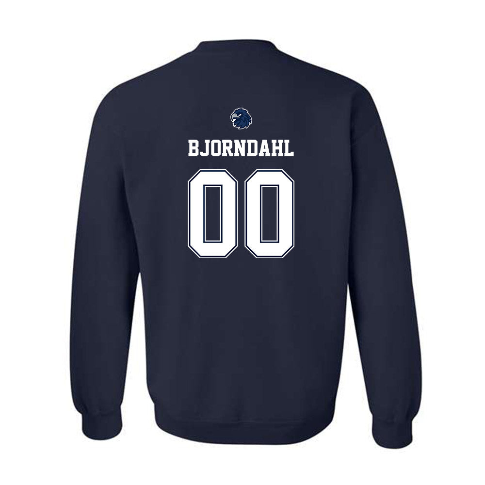 Monmouth - NCAA Women's Soccer : Ava Bjorndahl - Replica Shersey Crewneck Sweatshirt-1
