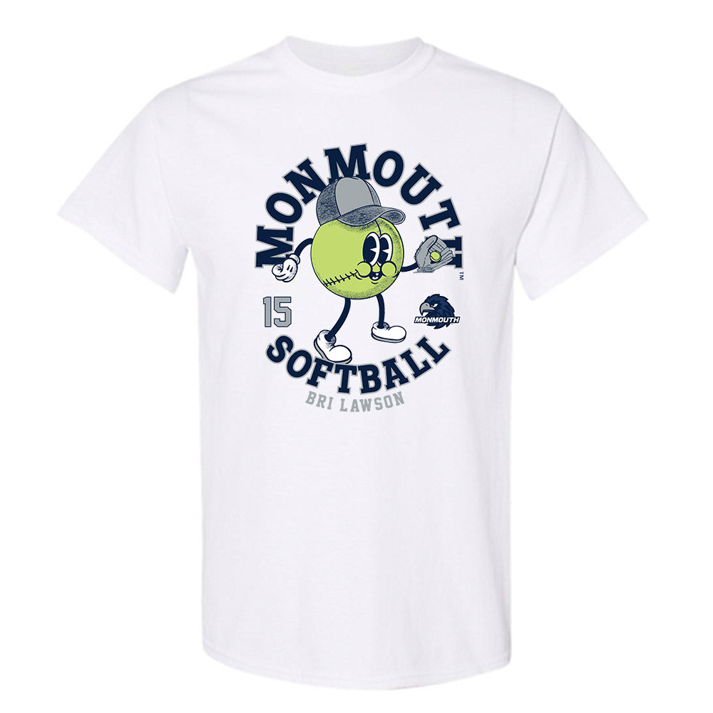 Monmouth - NCAA Softball : Bri Lawson - Fashion Shersey T-Shirt-0
