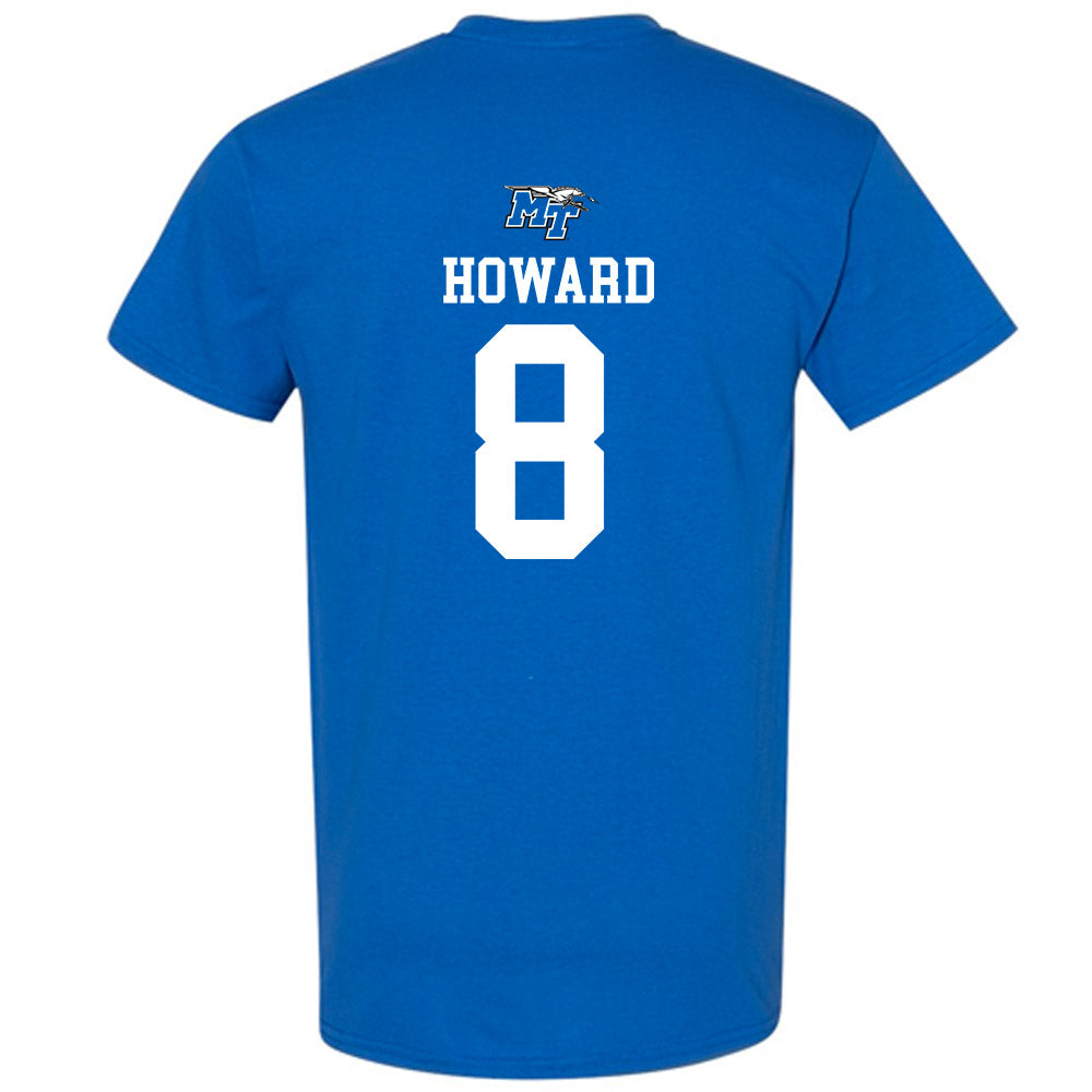 MTSU - NCAA Men's Basketball : Jax Howard - Replica Shersey T-Shirt-1
