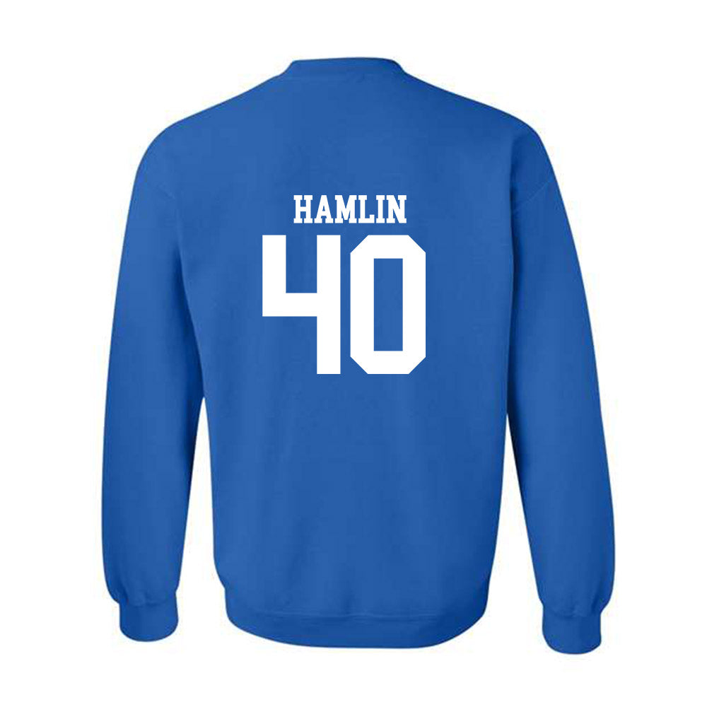 MTSU - NCAA Football : Henry Hamlin - Replica Shersey Crewneck Sweatshirt-1