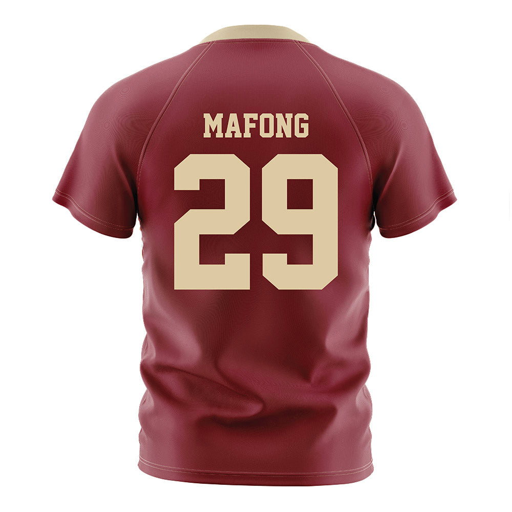 Boston College - NCAA Men's Soccer : Dylan Mafong - Maroon Soccer Jersey-1