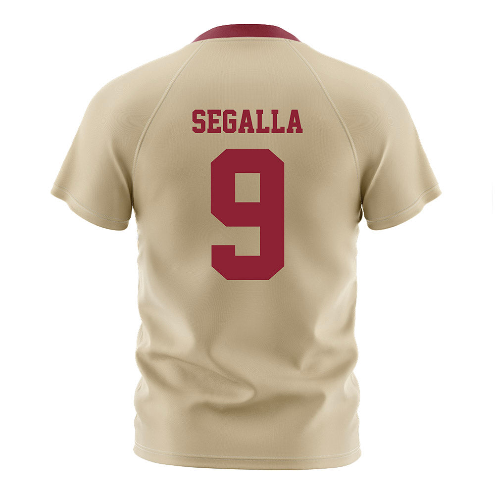 Boston College - NCAA Women's Soccer : Sydney Segalla - Gold Soccer Jersey-1