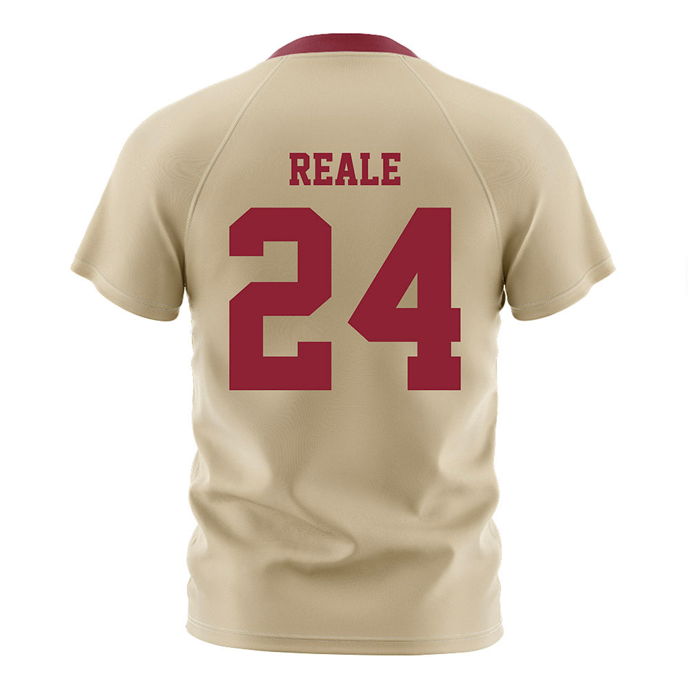 Boston College - NCAA Women's Soccer : Sophie Reale - Gold Soccer Jersey-1