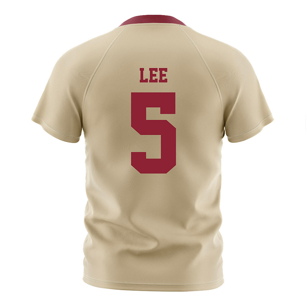 Boston College - NCAA Women's Soccer : Milla Lee - Gold Soccer Jersey-1