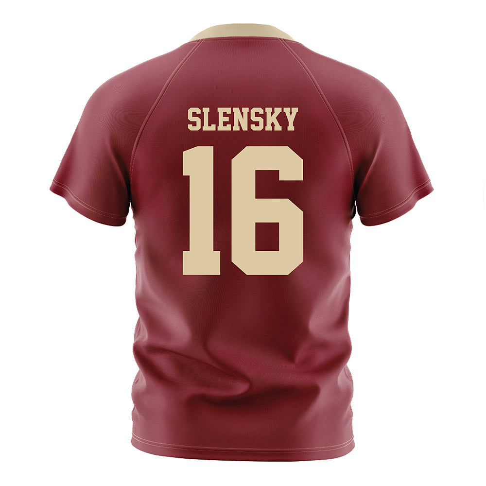 Boston College - NCAA Women's Soccer : Ellyson Slensky - Maroon Soccer Jersey-1