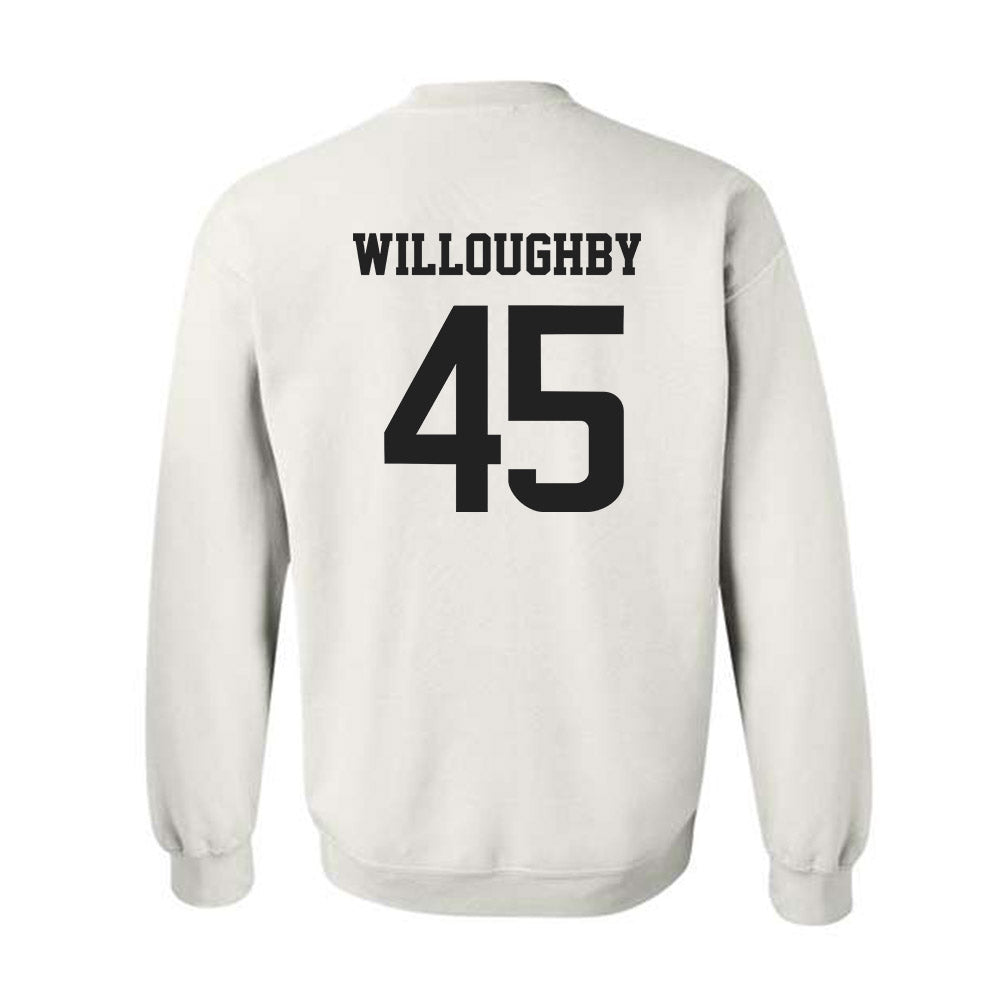 Southern Miss - NCAA Baseball : Brooks Willoughby - Replica Shersey Crewneck Sweatshirt-1
