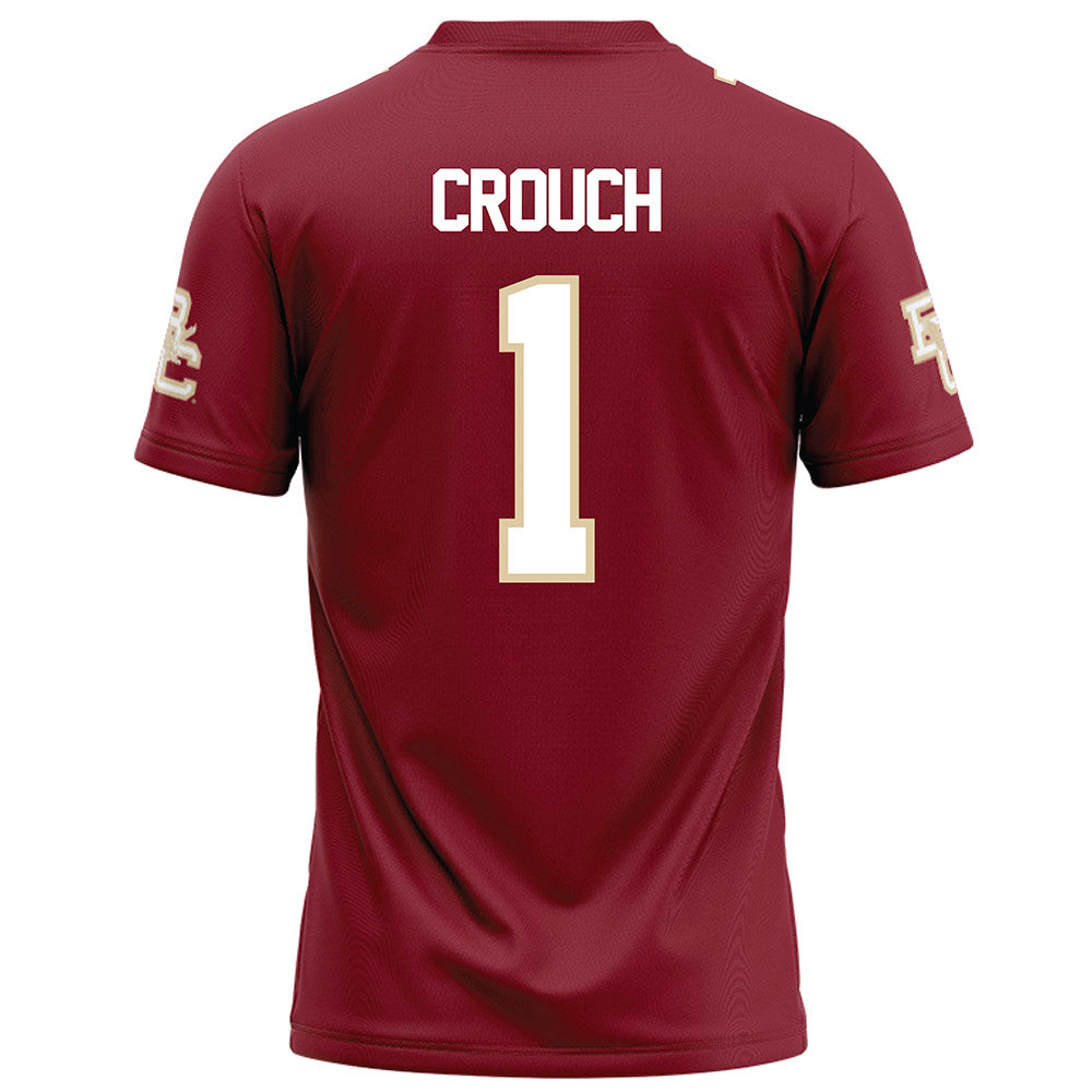 Boston College - NCAA Football : Daveon Crouch - Maroon Football Jersey-1