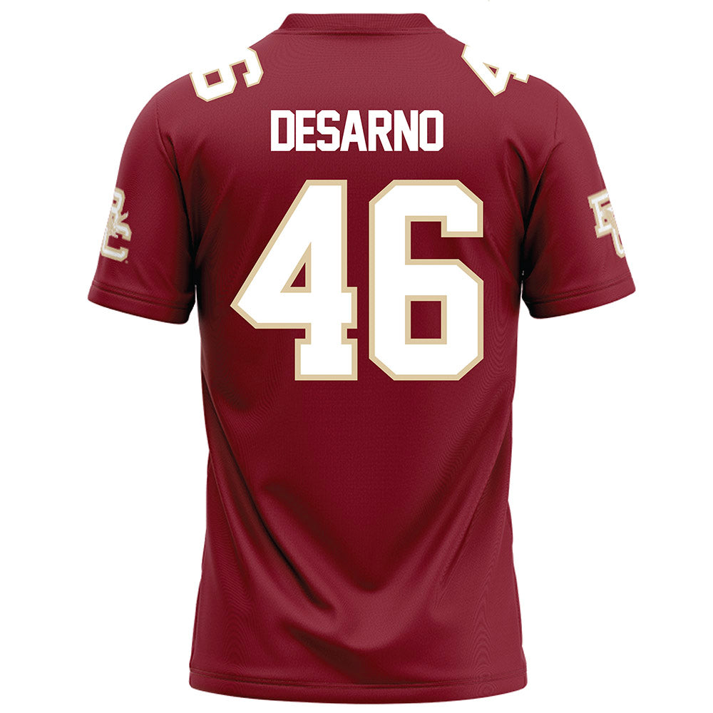 Boston College - NCAA Football : Dominic DeSarno - Maroon Football Jersey-1