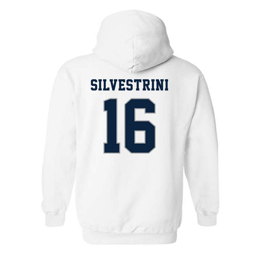 Xavier - NCAA Men's Soccer : Alejandro Silvestrini - Classic Shersey Hooded Sweatshirt-1