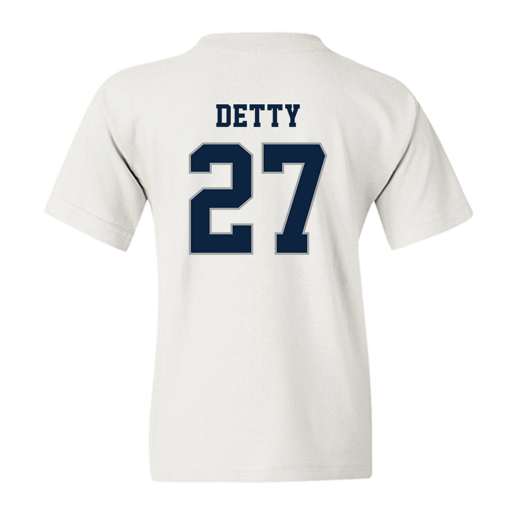 Xavier - NCAA Men's Soccer : Ely Detty - Classic Shersey Youth T-Shirt-1