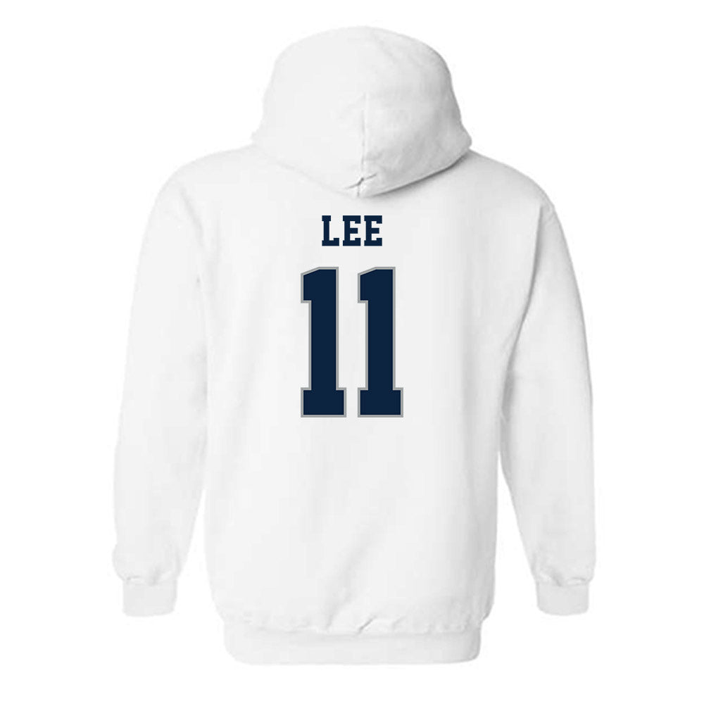 Xavier - NCAA Men's Soccer : Gun Lee - Classic Shersey Hooded Sweatshirt-1