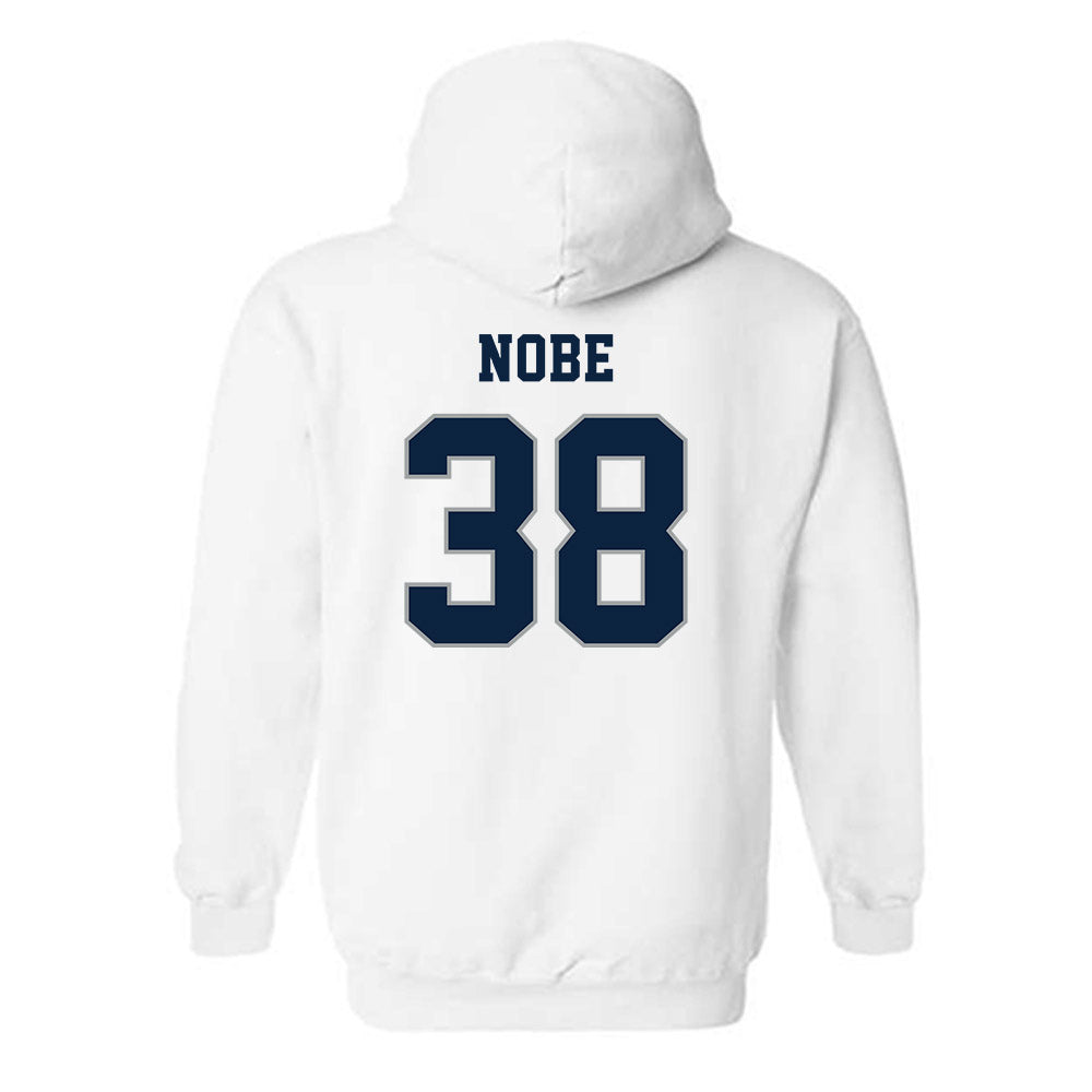 Xavier - NCAA Baseball : Jack Nobe - Classic Shersey Hooded Sweatshirt-1