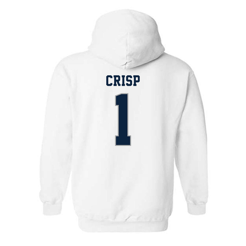 Xavier - NCAA Baseball : JD Crisp - Classic Shersey Hooded Sweatshirt-1