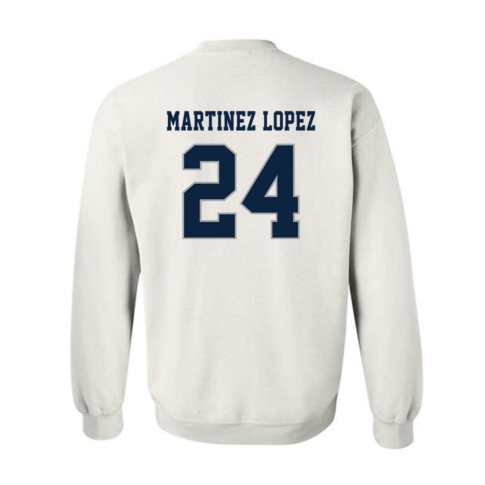 Xavier - NCAA Women's Basketball : Lucia Martinez Lopez - Classic Shersey Crewneck Sweatshirt-1