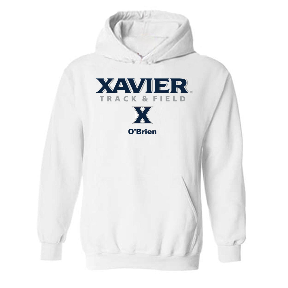 Xavier - NCAA Women's Track & Field : Shannon O'Brien - Classic Shersey Hooded Sweatshirt-0