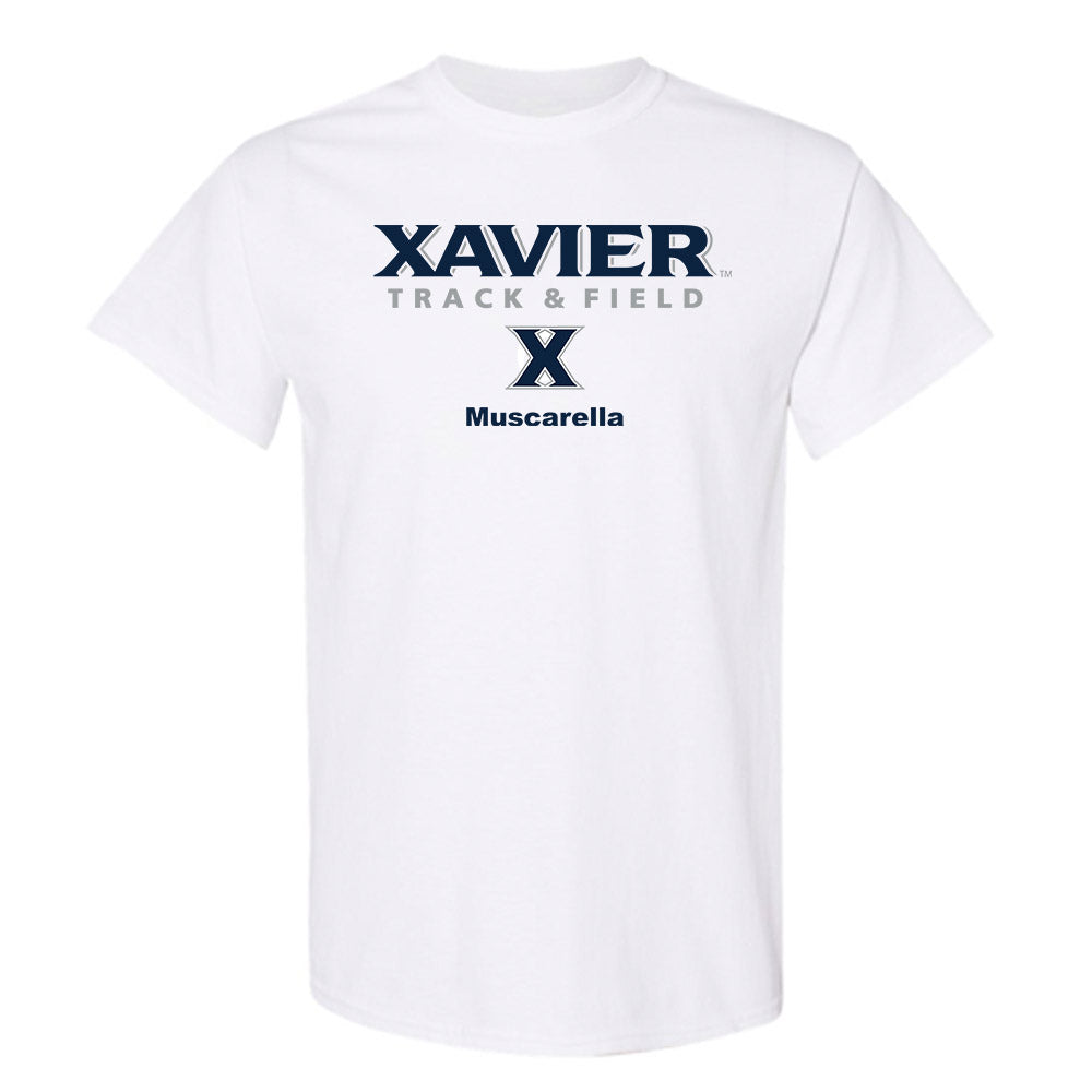 Xavier - NCAA Men's Track & Field : Nick Muscarella - Classic Shersey T-Shirt-0