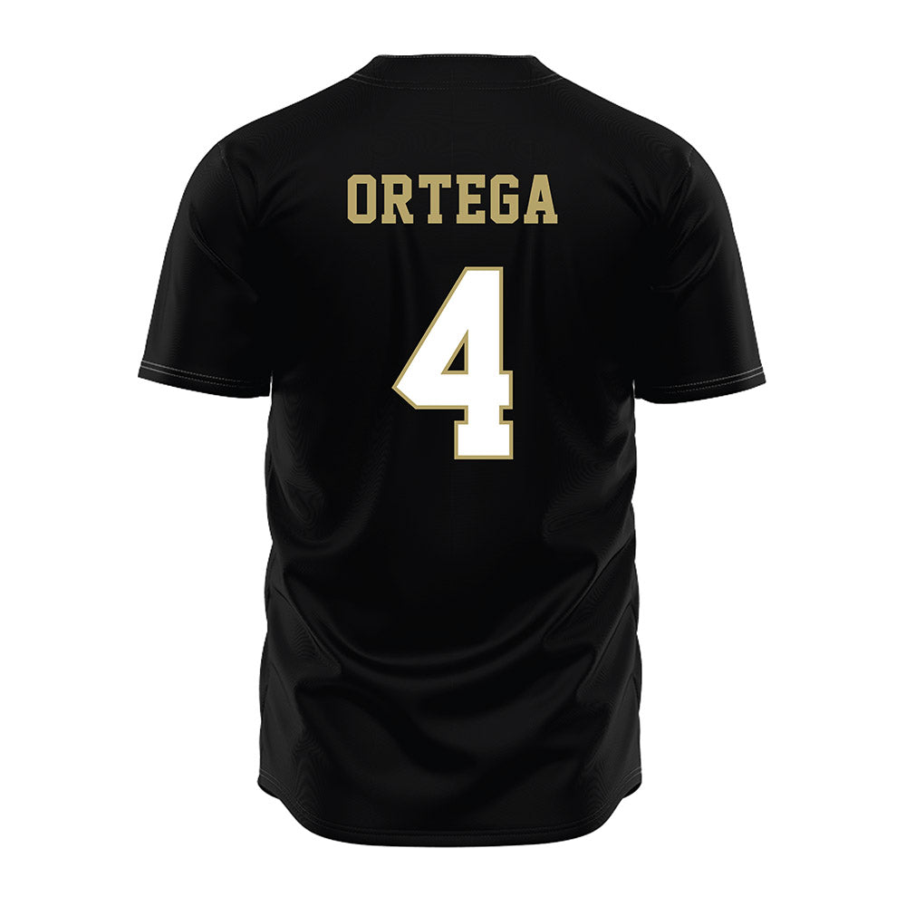 JMU - NCAA Softball : Kira Ortega - Black Jersey-1