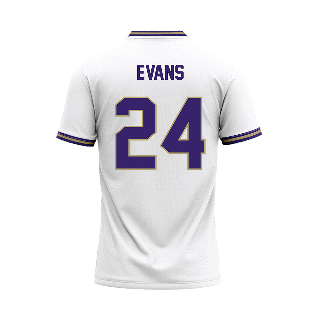 JMU - NCAA Softball : Emma Jo Evans - White Jersey-1