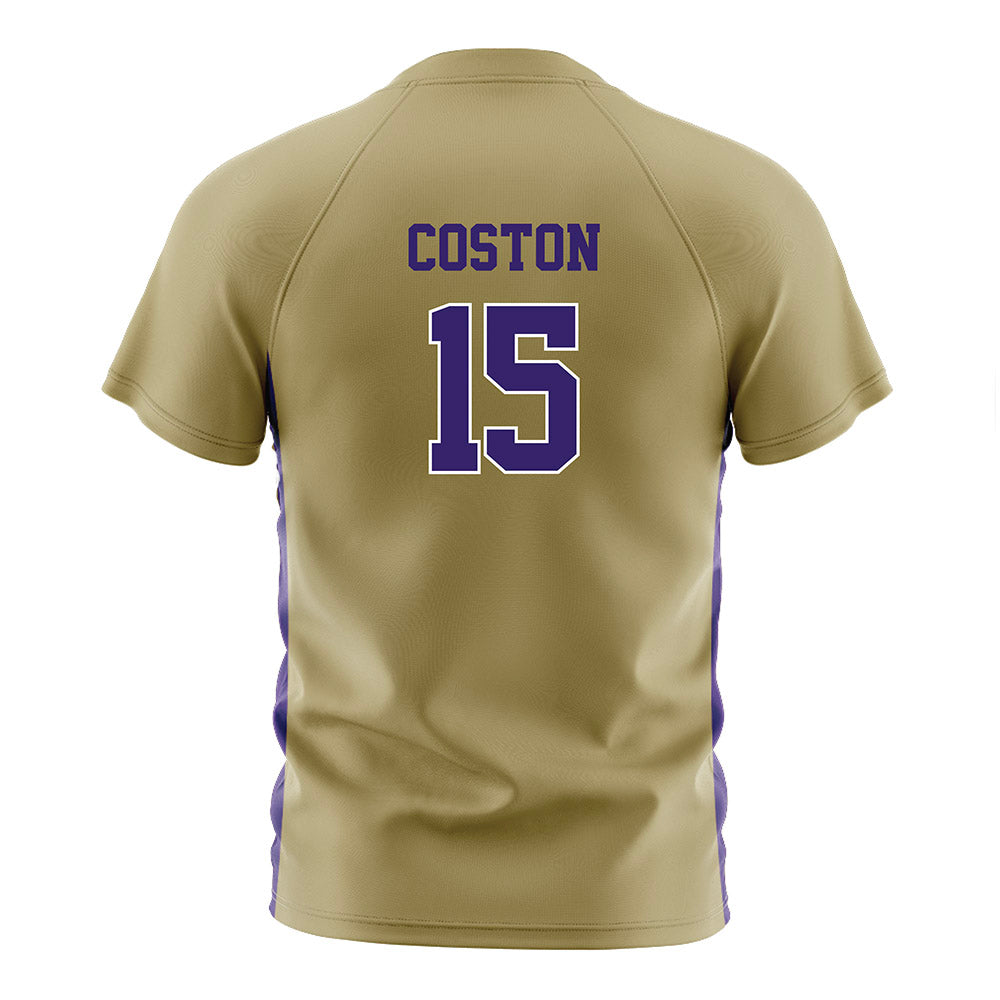 JMU - NCAA Women's Soccer : Bailey Coston - Gold Soccer Jersey-1