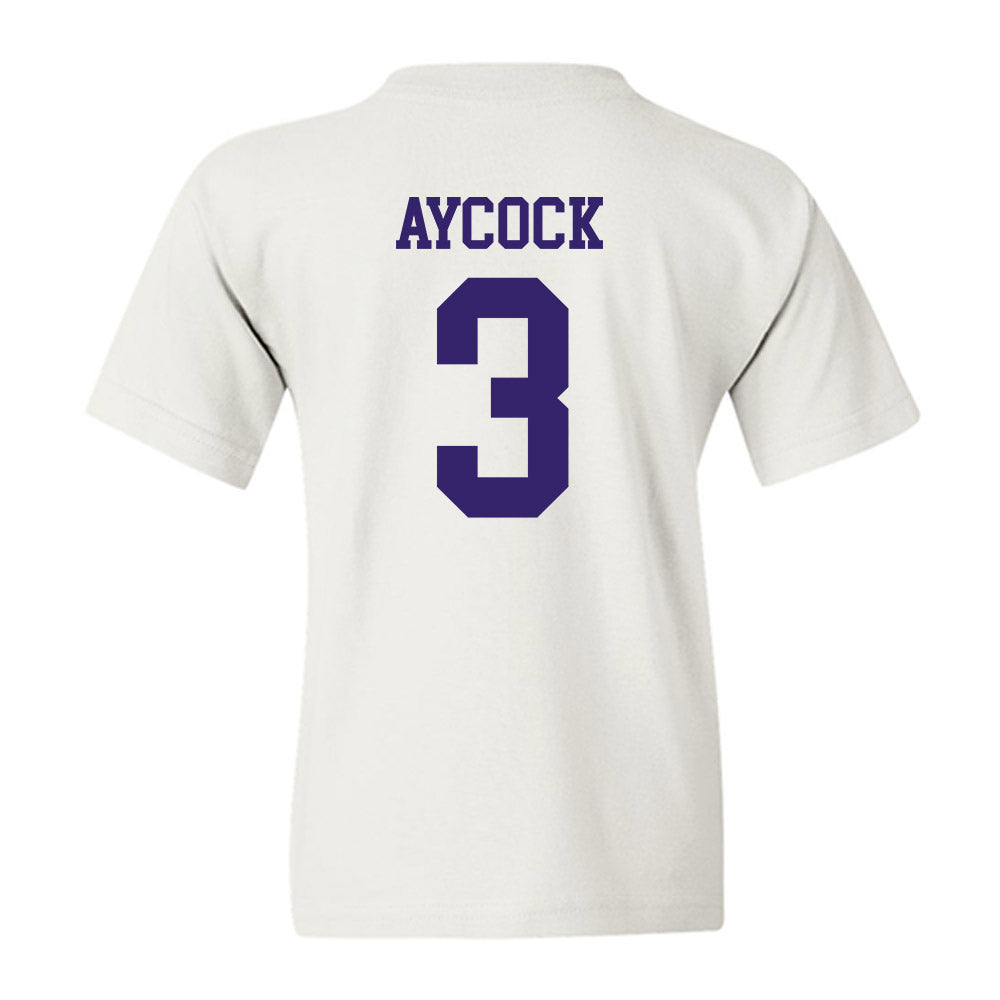 JMU - NCAA Baseball : Cameron Aycock - Youth T-Shirt-1