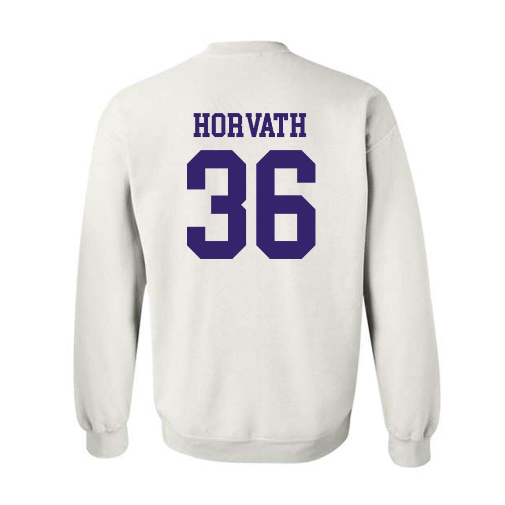 JMU - NCAA Baseball : Adam Horvath - Crewneck Sweatshirt-1
