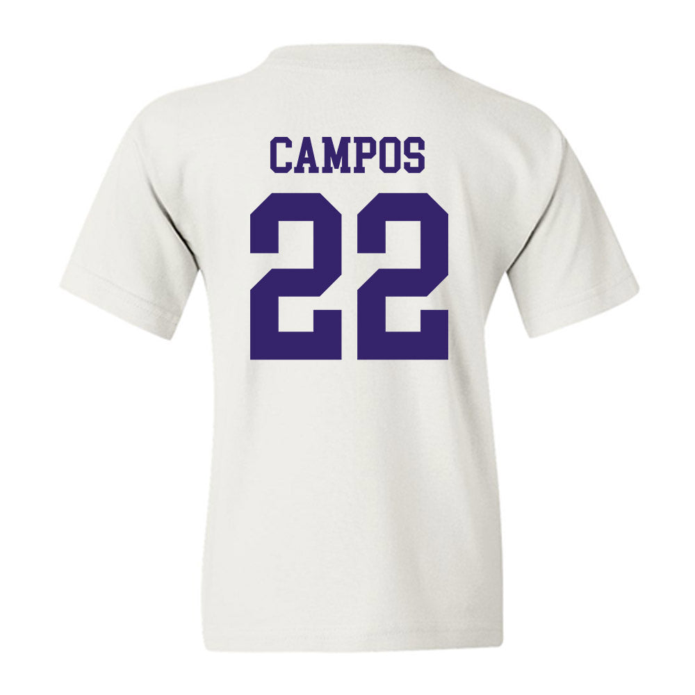 JMU - NCAA Baseball : Trey Campos - Youth T-Shirt-1