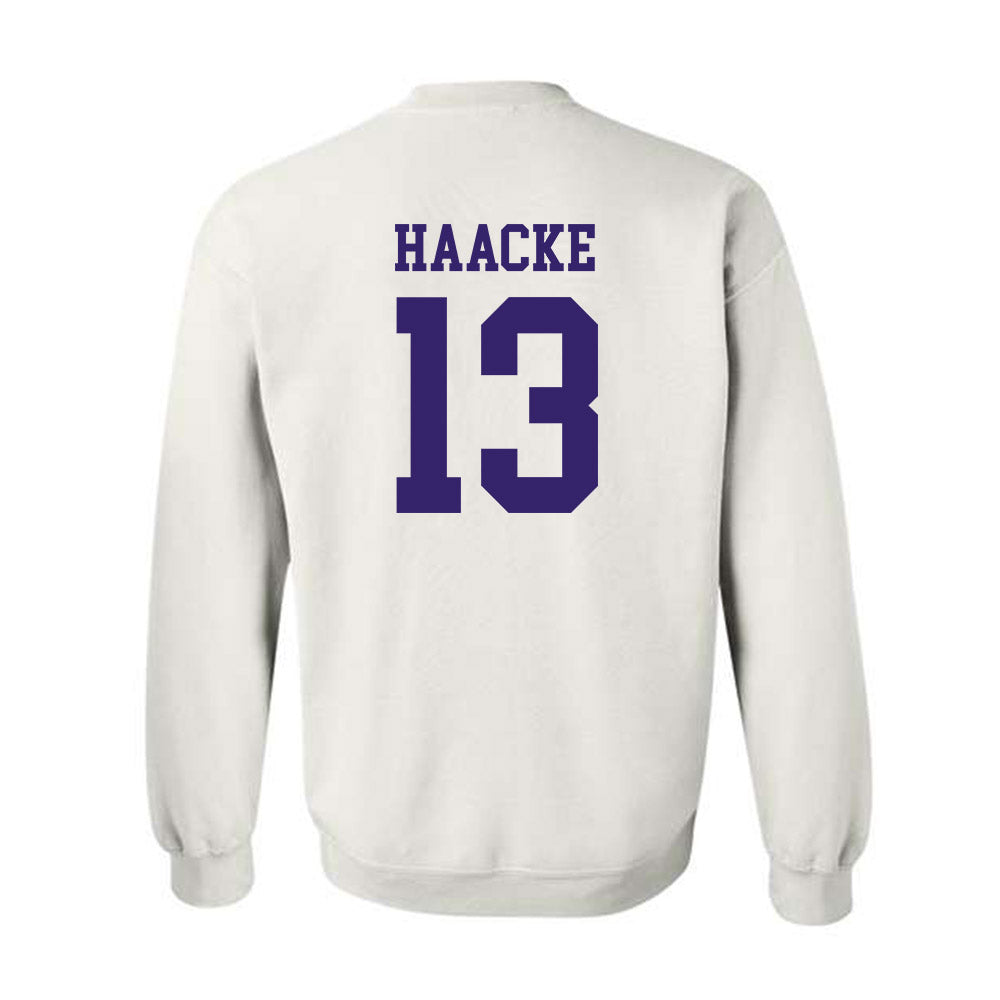 JMU - NCAA Baseball : Will Haacke - Crewneck Sweatshirt-1