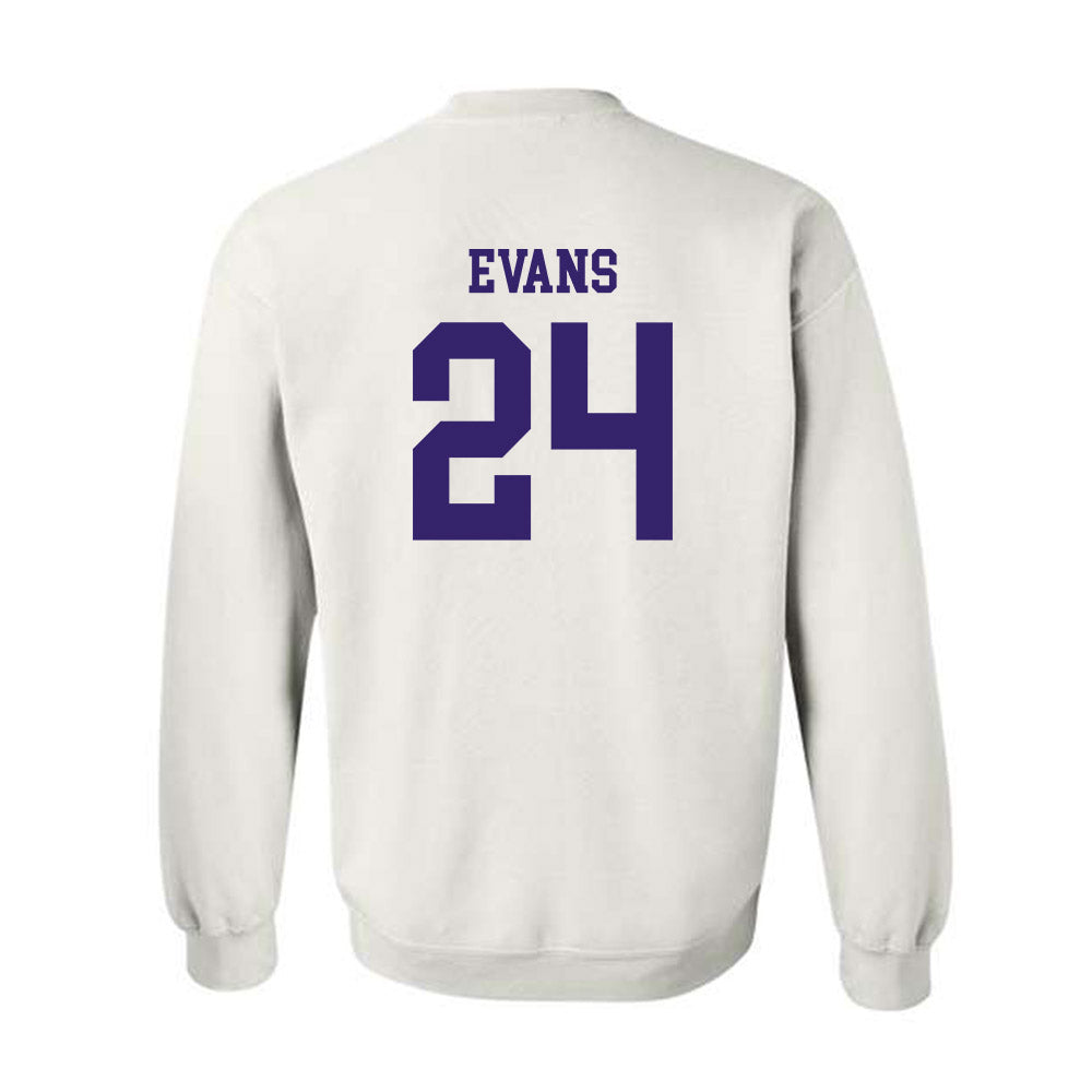 JMU - NCAA Softball : Emma Jo Evans - Replica Shersey Crewneck Sweatshirt-1