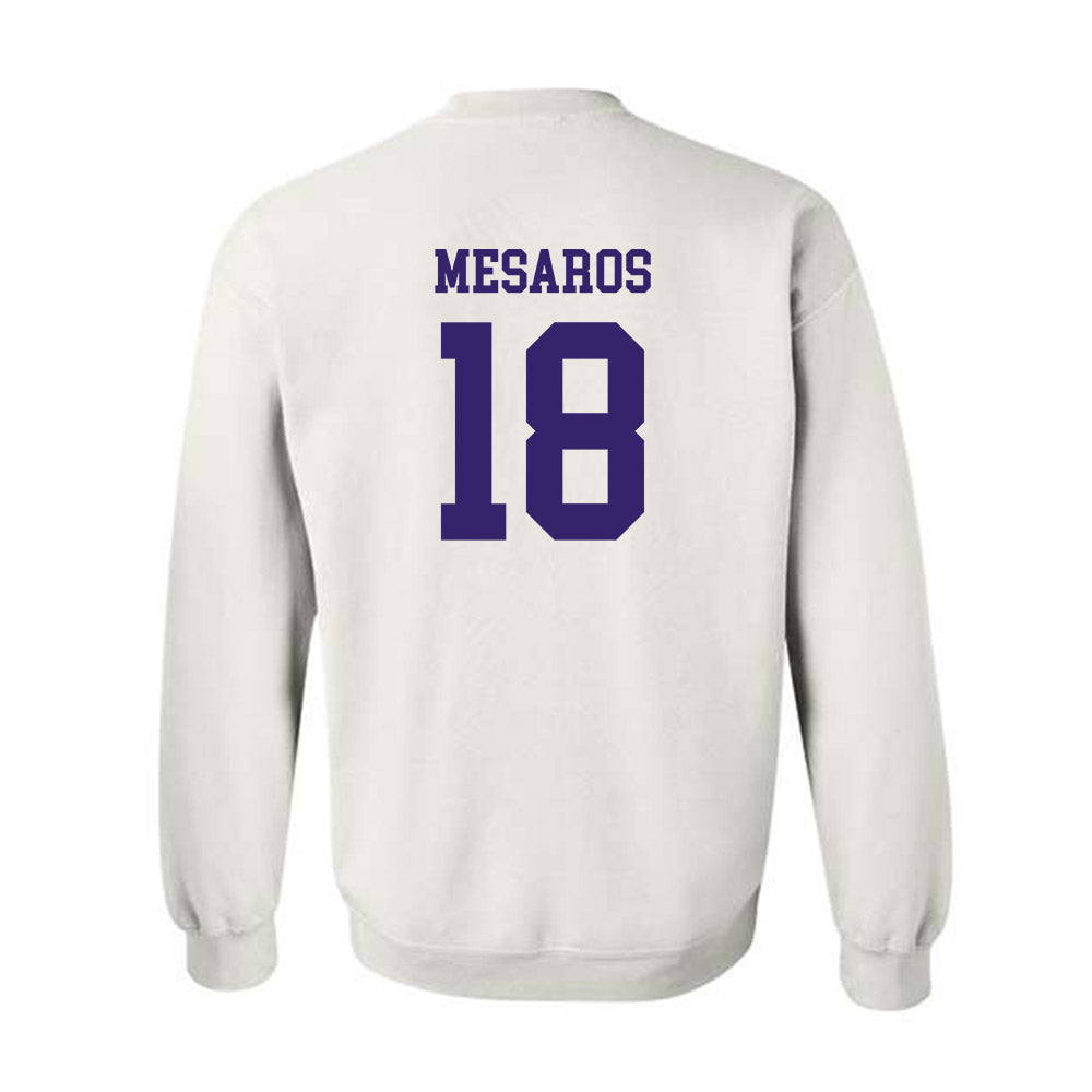 JMU - NCAA Softball : Morgan Mesaros - Replica Shersey Crewneck Sweatshirt-1