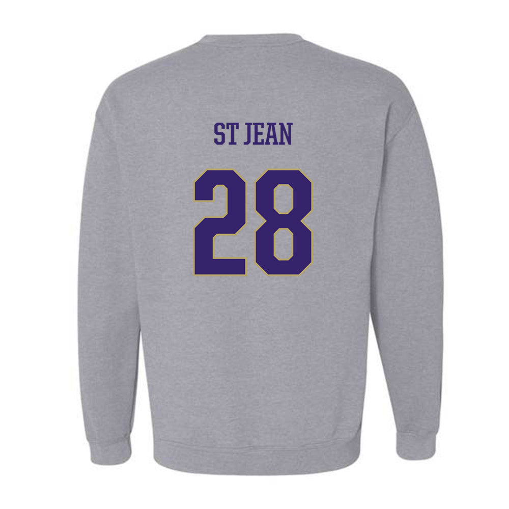JMU - NCAA Softball : Lisey St Jean - Classic Shersey Crewneck Sweatshirt-1