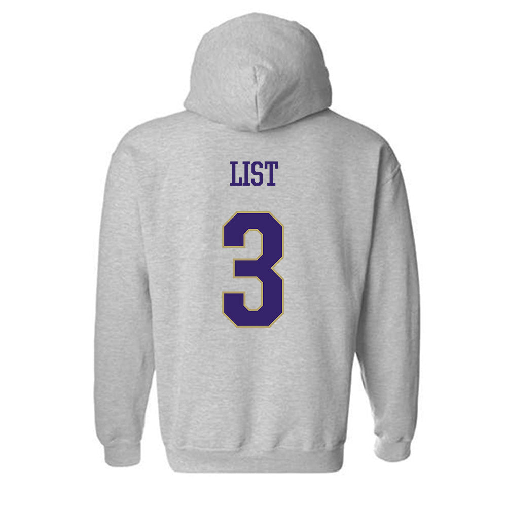 JMU - NCAA Softball : Payton List - Classic Shersey Hooded Sweatshirt-1