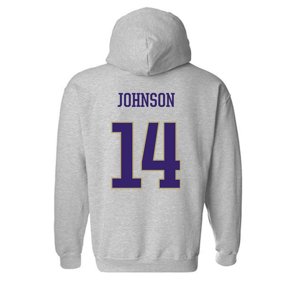 JMU - NCAA Softball : Taylor Johnson - Classic Shersey Hooded Sweatshirt-1