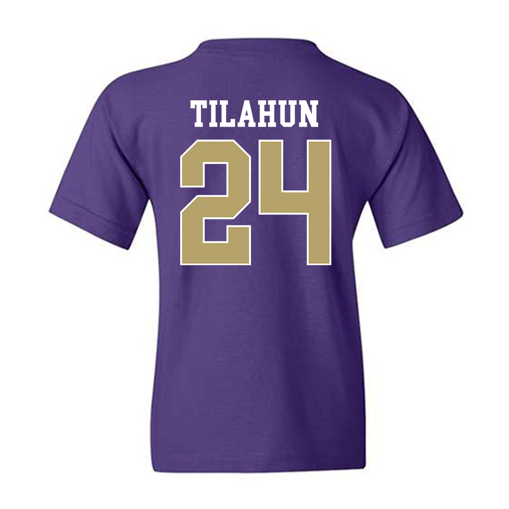 JMU - NCAA Men's Soccer : Henok Tilahun - Youth T-Shirt-1