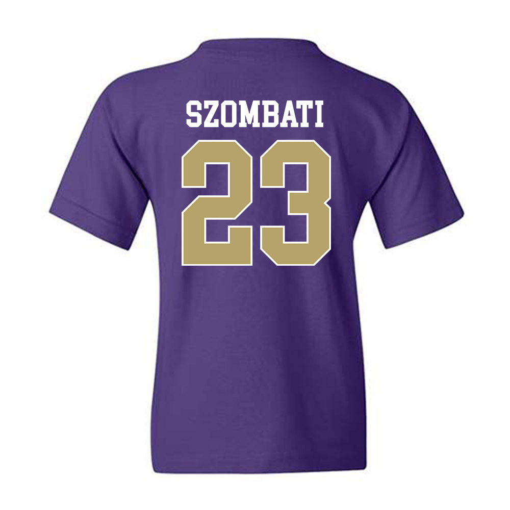 JMU - NCAA Women's Soccer : Kata Szombati - Youth T-Shirt-1