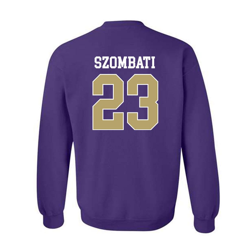 JMU - NCAA Women's Soccer : Kata Szombati - Crewneck Sweatshirt-1