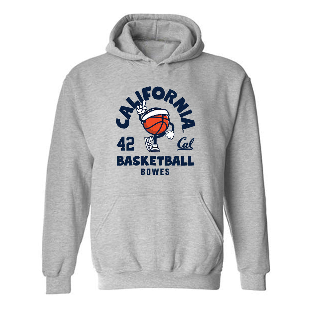UC Berkeley - NCAA Women's Basketball : Sofia Bowes - Fashion Shersey Hooded Sweatshirt-0