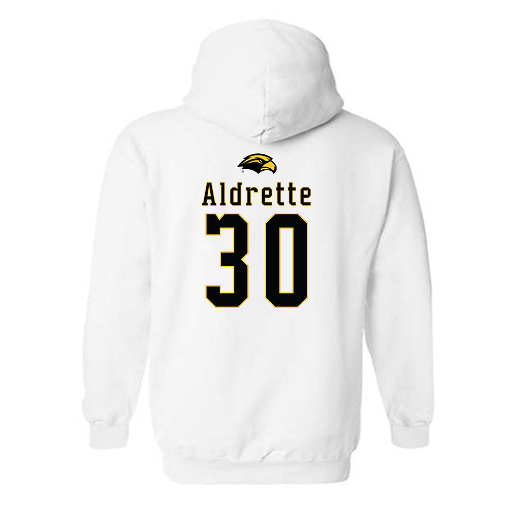 Southern Miss - NCAA Women's Soccer : Avery Aldrette - Classic Shersey Hooded Sweatshirt-1