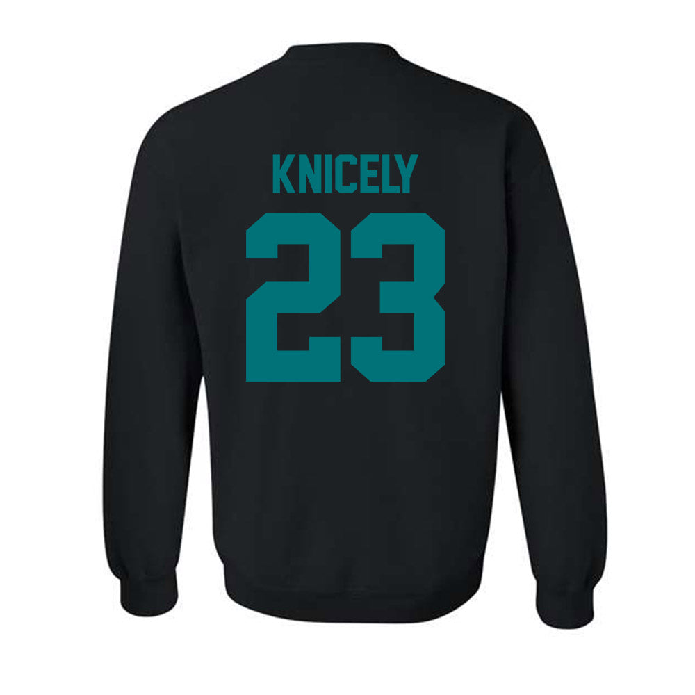 Coastal Carolina - NCAA Football : Dom Knicely - Classic Shersey Crewneck Sweatshirt-1