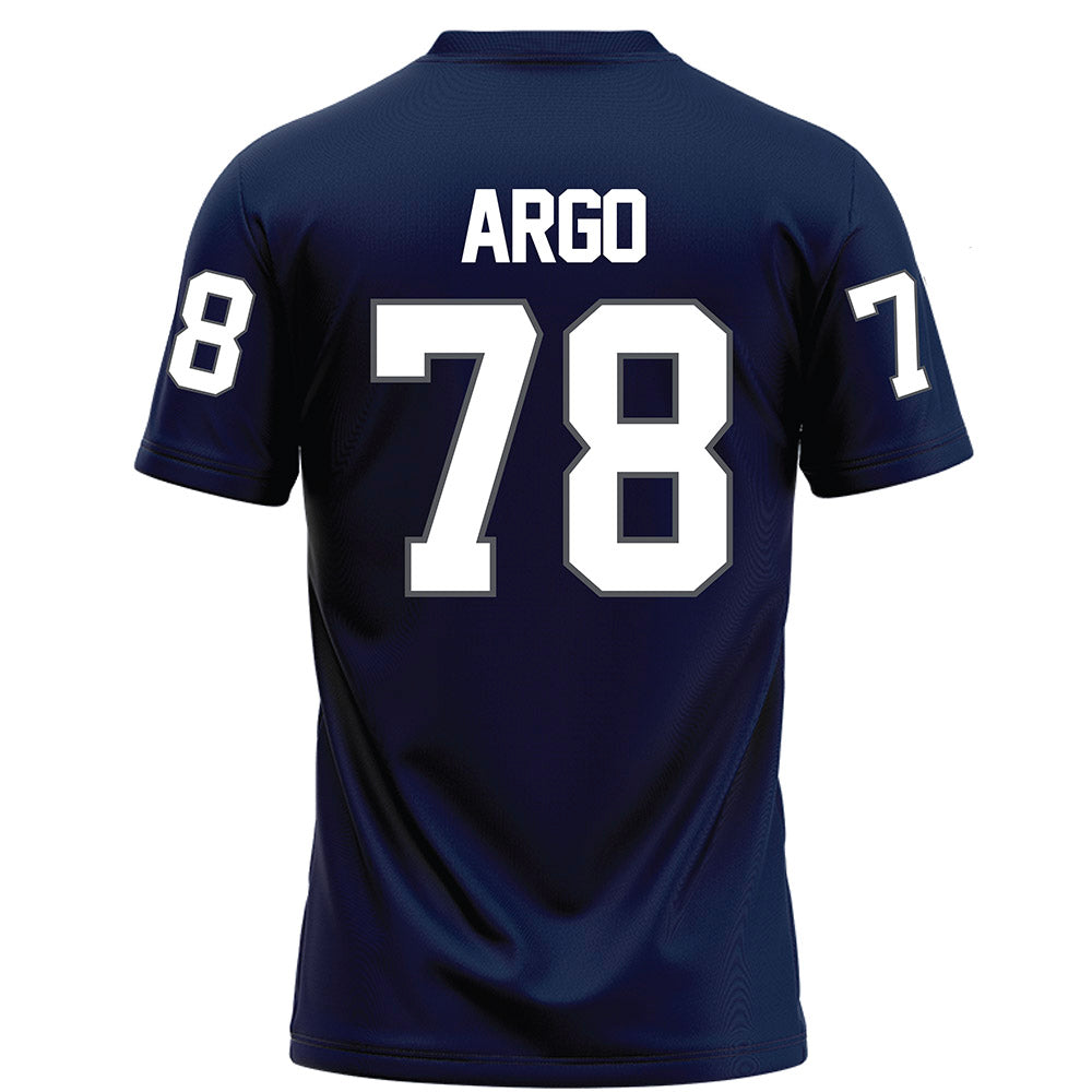 Monmouth - NCAA Football : Will Argo - Blue Football Jersey-1