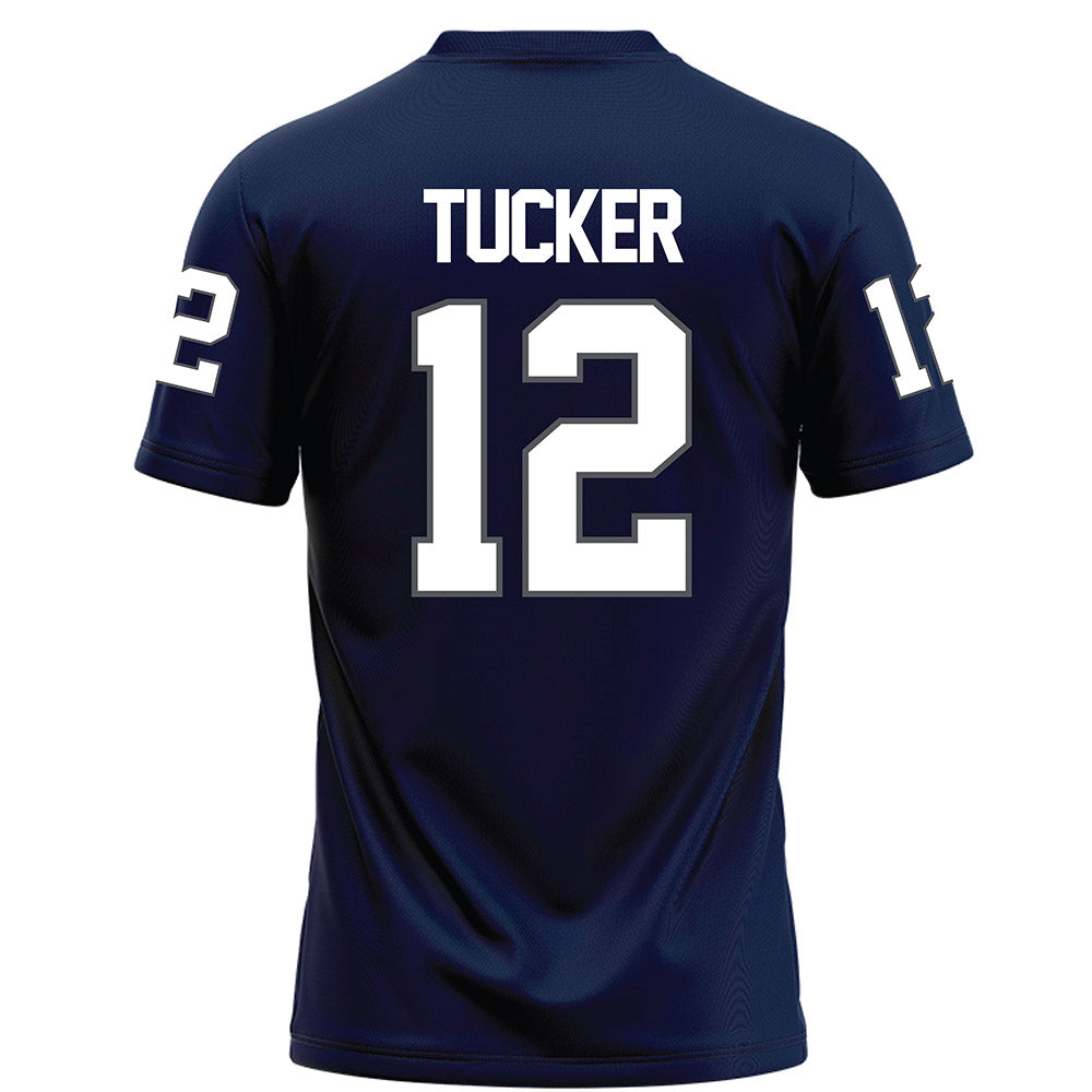 Monmouth - NCAA Football : Andre Tucker - Blue Football Jersey-1