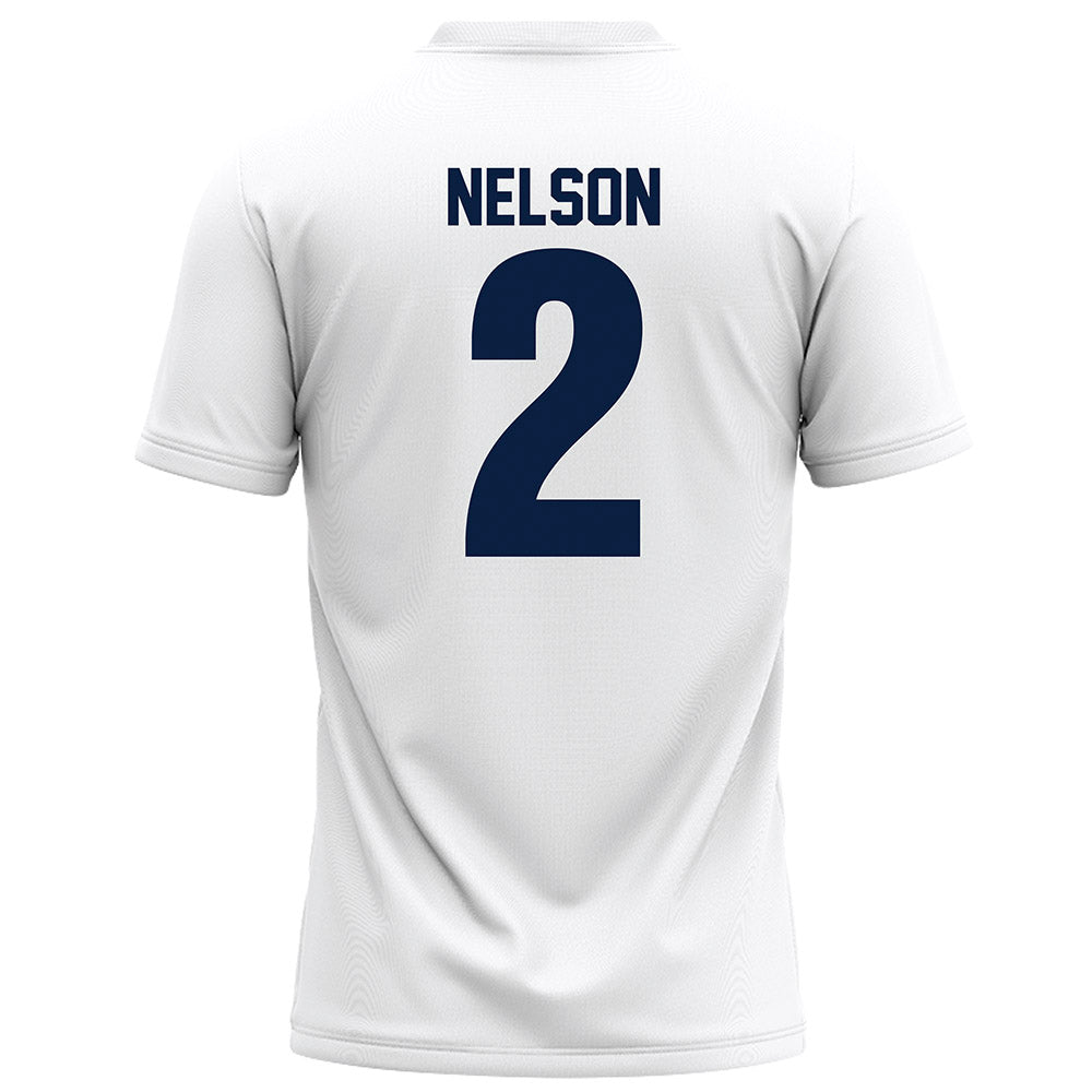 Monmouth - NCAA Football : Gavin Nelson - White Football Jersey