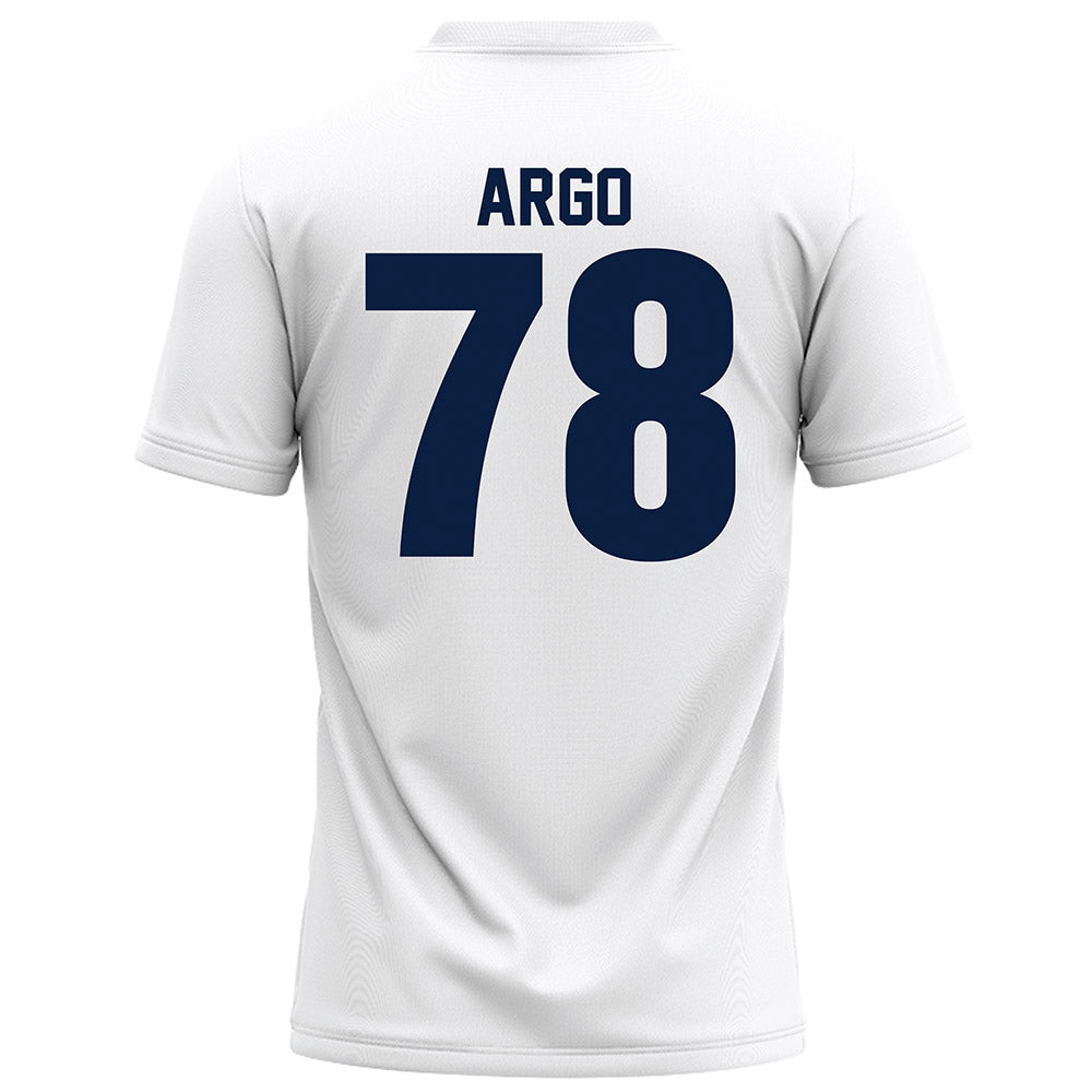 Monmouth - NCAA Football : Will Argo - White Football Jersey
